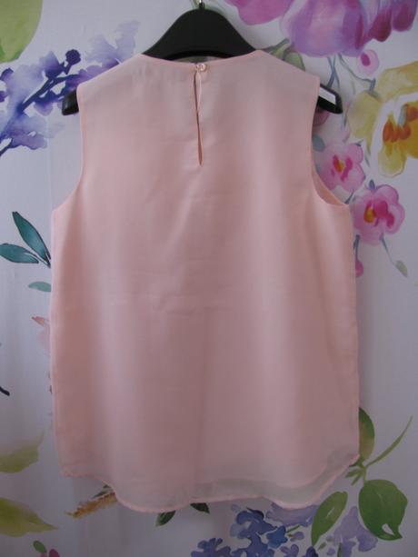 Sváteční růžová halenka s flitry, george,146