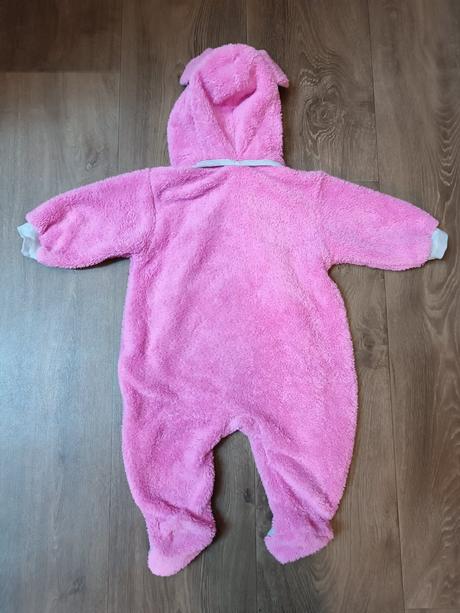 Dívčí chlupatý overal/kombinéza autex baby,vel 68, autex,68