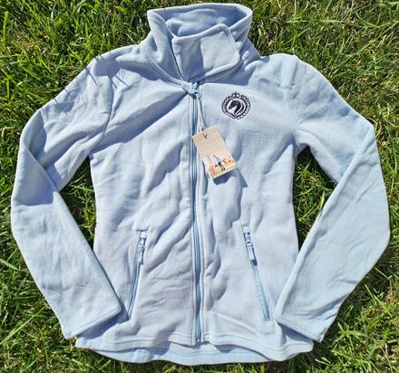 N114	dívčí fleecová mikina se stojáčkem nová v158, tchibo,158