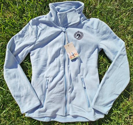 N114	dívčí fleecová mikina se stojáčkem nová v158, tchibo,158