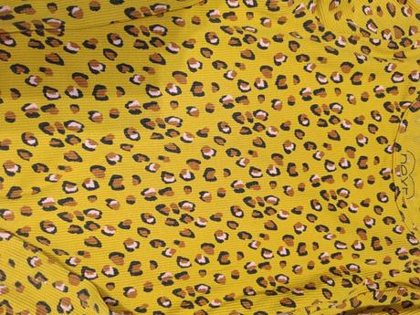 Žebrované žluté tričko 98 next, next,98