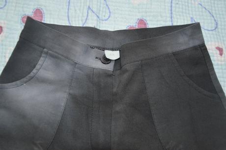 Elastické kalhoty, potisk s motivem batiky, 128