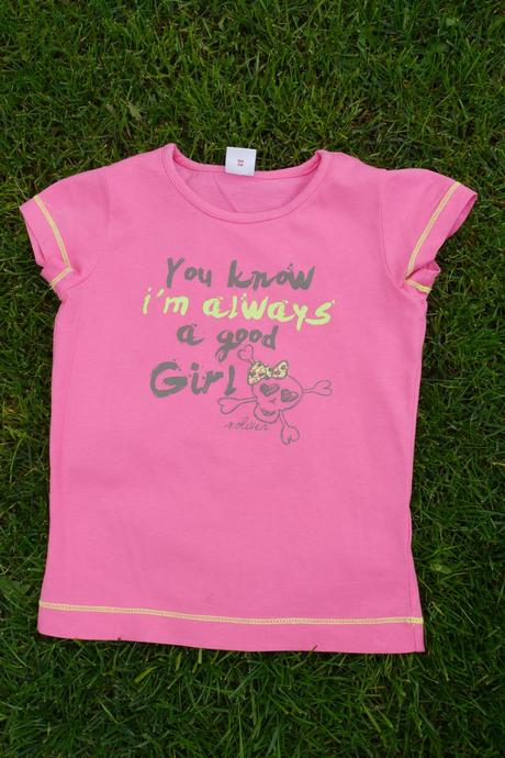 Ruzove tricko s veselym obrazkem, s.oliver,104