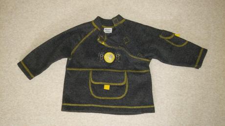 Mikina fleesová bez kapuce, 80