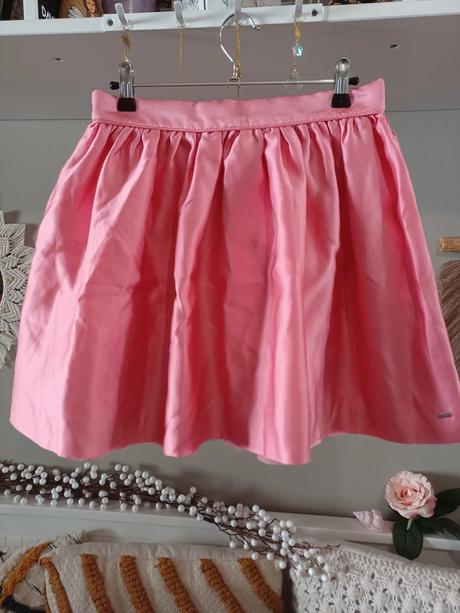 Růžová - lososová sukně tommy hilfiger, tommy hilfiger,164