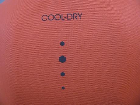 Sportovní funkční lososové tričko, alpine pro,s