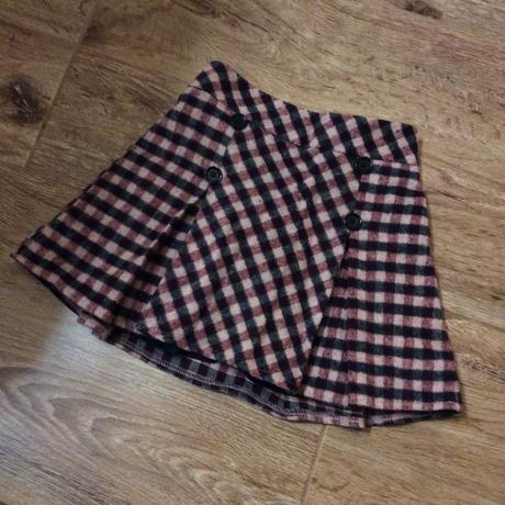 Teplá zimní sukýnka, nutmeg,104