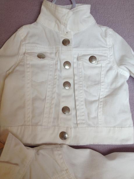 2 x džínová bundička, 80