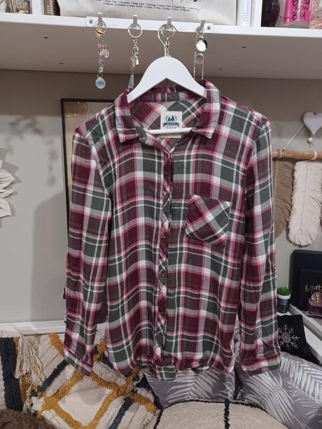 Károvaná košile 170/176, m/l, c&a,170