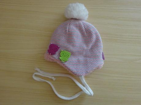 Zimní čepice se sovičkou, vel. 74/80, 74