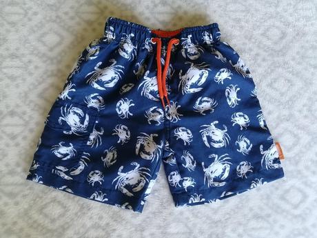 Plavky - šortky s kraby, 86