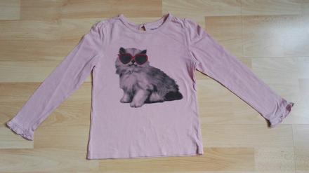 Triko & tričko s kočkou gap vel. 110/116, gap,110
