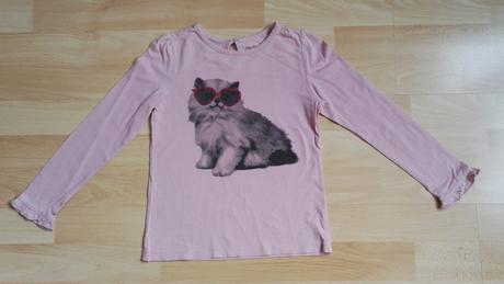 Triko & tričko s kočkou gap vel. 110/116, gap,110