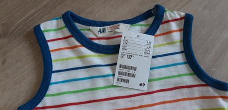 Krásná nová trička zn. h&m vel. 86-92 (18-24 měs.), h&m,86 / 92