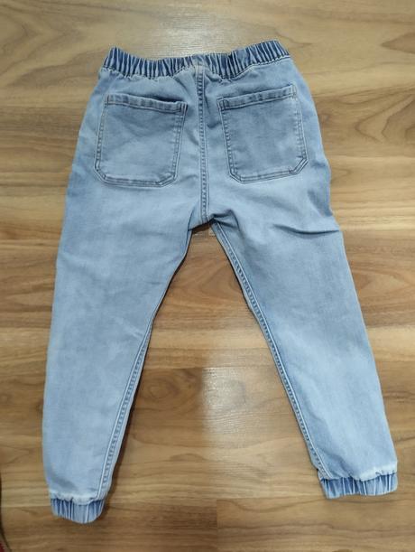 Jogger džíny mickey mouse, h&m,116