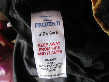 Kostým-šaty ledové království 2, anna,