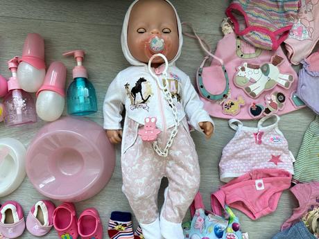 Zapf baby born panenka, 43 cm + doplňky, 