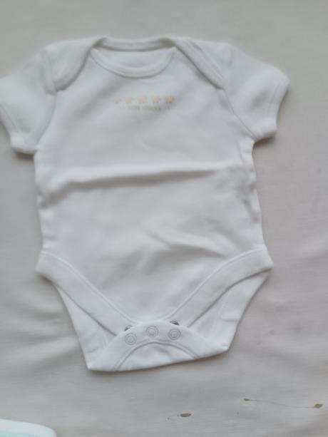 Dětské body krátký rukáv, 56