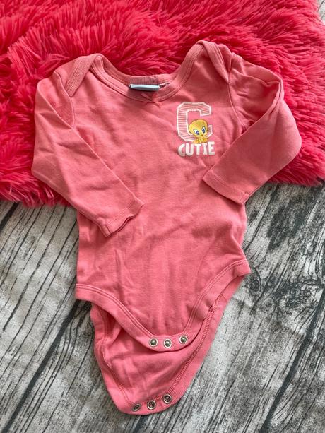 Dívčí body looney tunes tweety 62/68, disney,62