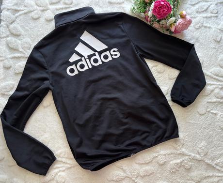 K6/ mikina černá zn. adidas - v.11/12 let, adidas,152