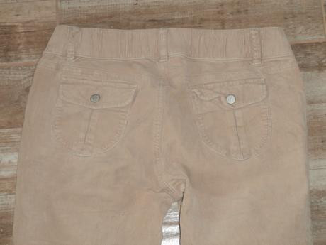 Manžestrové těhotenské kalhoty, old navy,m