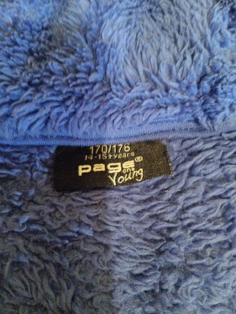 Chlupatková mikina s kapucí, 170