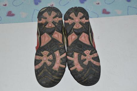 Červeno-růžové sportovní boty, botasky peddy, peddy,32