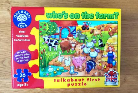 Puzzle farma zvířátka,