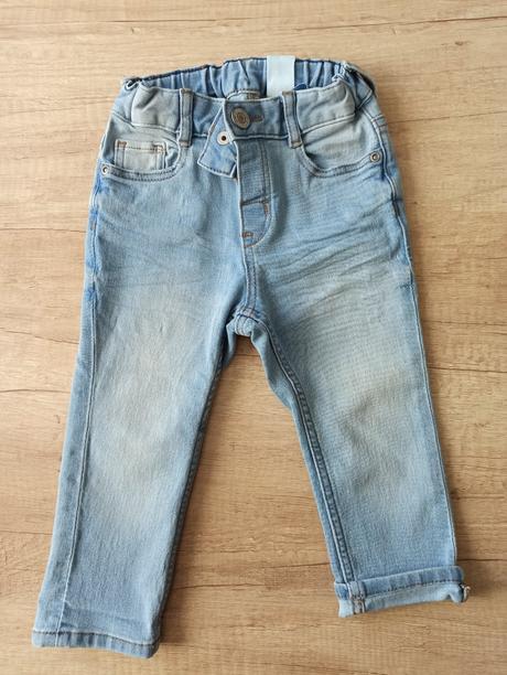 Slim fit džíny, h&m,86