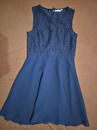 Dívčí šaty lemon beret vel. 152, 146