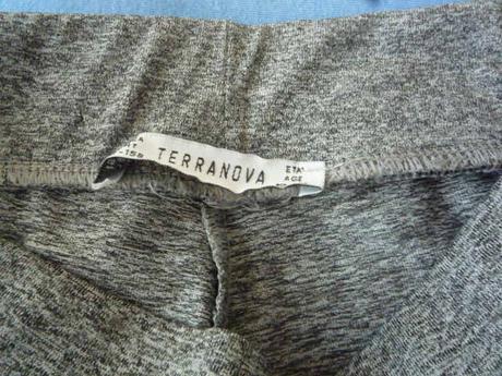 Sportovní funkční legíny šedé vel. 152, terranova,152