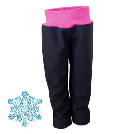 Zimní kalhoty s medvídkovou podšívkou, 80 - 152
