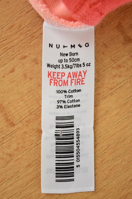 Letní overal vel. new born, nutmeg,56