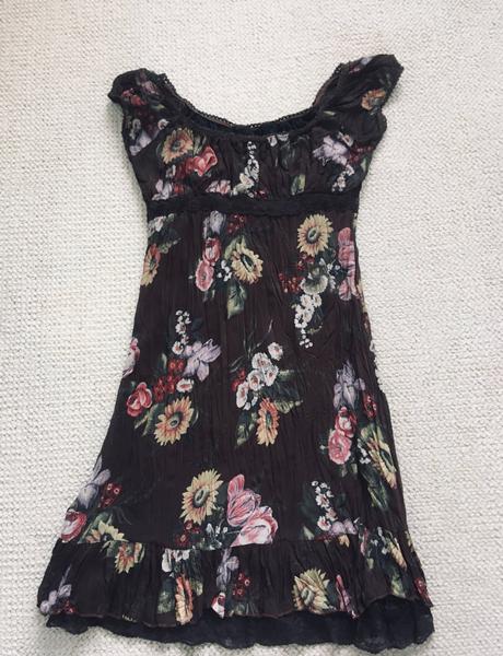 Dámské květinové šaty vel.s/m, s