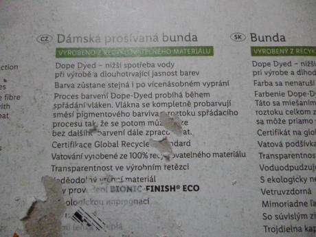 Prošívaná bunda vel.l-xl, esmara,l