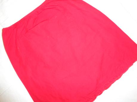 Krásná červená sukýnka s volánkem 116/122, colours of the world,116