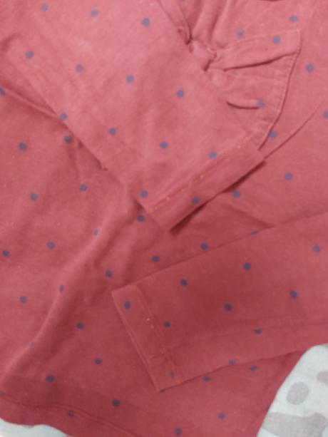 Tricko puntíky, mašle, coolclub,116