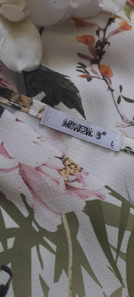 My hailys květované krátké šaty, l