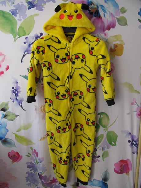 Fleecový spací overal s kapucí pokémon, george,116