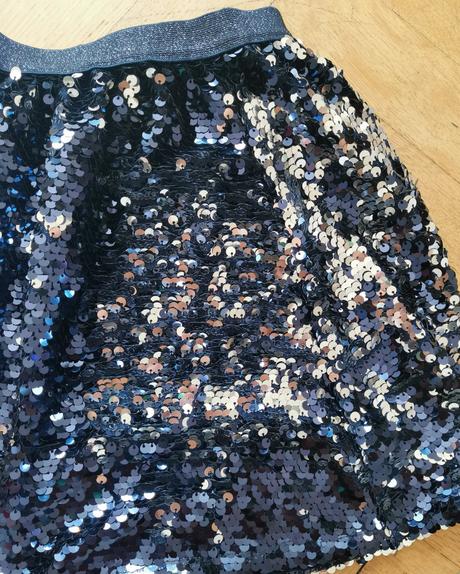 Sukně flitrová měnící suknička vel. 128, tcm,128
