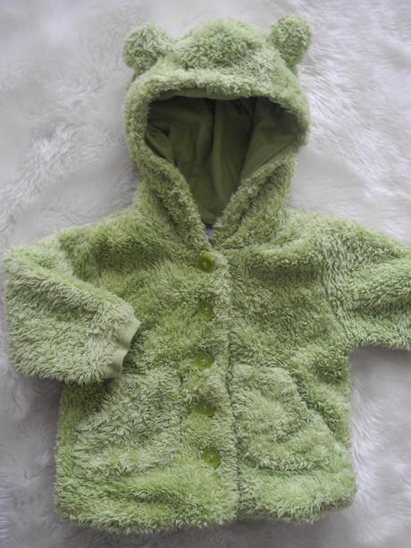 Chlupatá mikina s kapucí, next,74