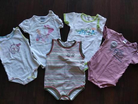 5xbody krátký rukáv, tílko 80/86/92/98 coccodrillo, coccodrillo,86