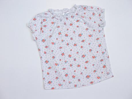 K392 květované triko vel. 62, f&f,62
