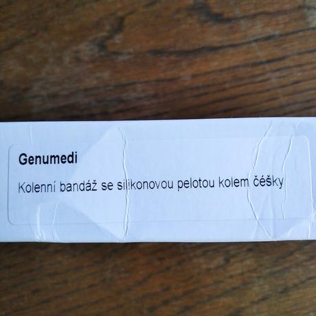 Kolenní bandáž genumedi,