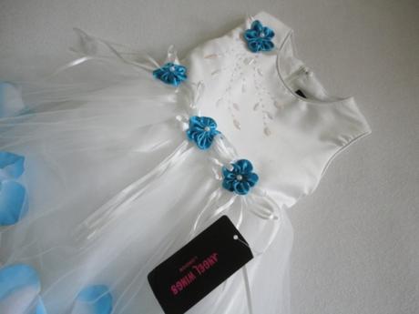 Nové šaty i pro družičku angel wings, 2 roky, 92