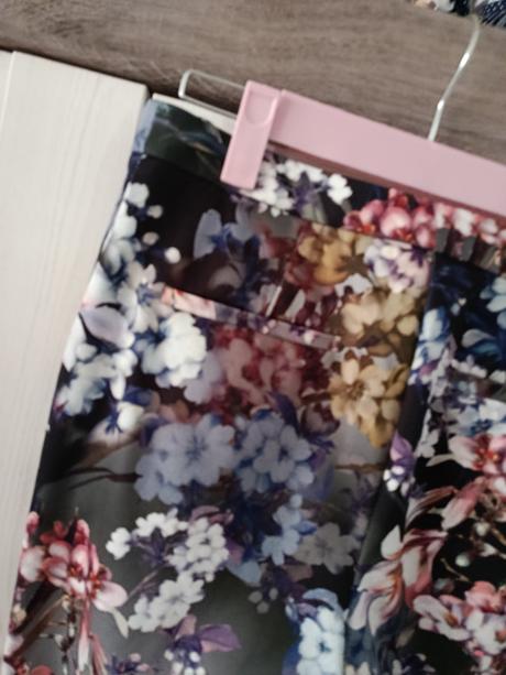 Květované kalhoty, topshop,36