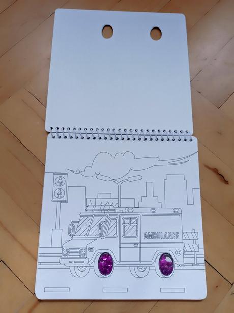 Omalovánky se samolepkami - crealando, 