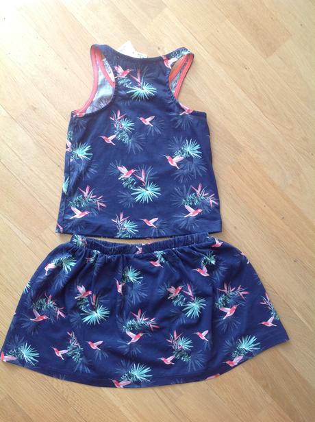 Set tilko a sukne - kolibrik, vel 98-104, h&m,98