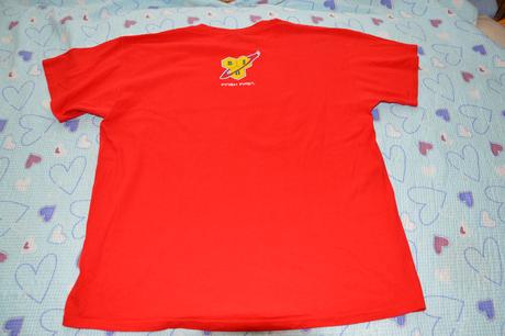 Bavlněné červené triko, xl