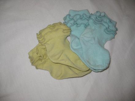 Bavlněné ponožky vel. 19 - 22, lupilu,19